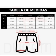 Kit 3 Men's Bermuda Shorts Sweatpants Gym Shorts Summer Training Sports - Black - View 4