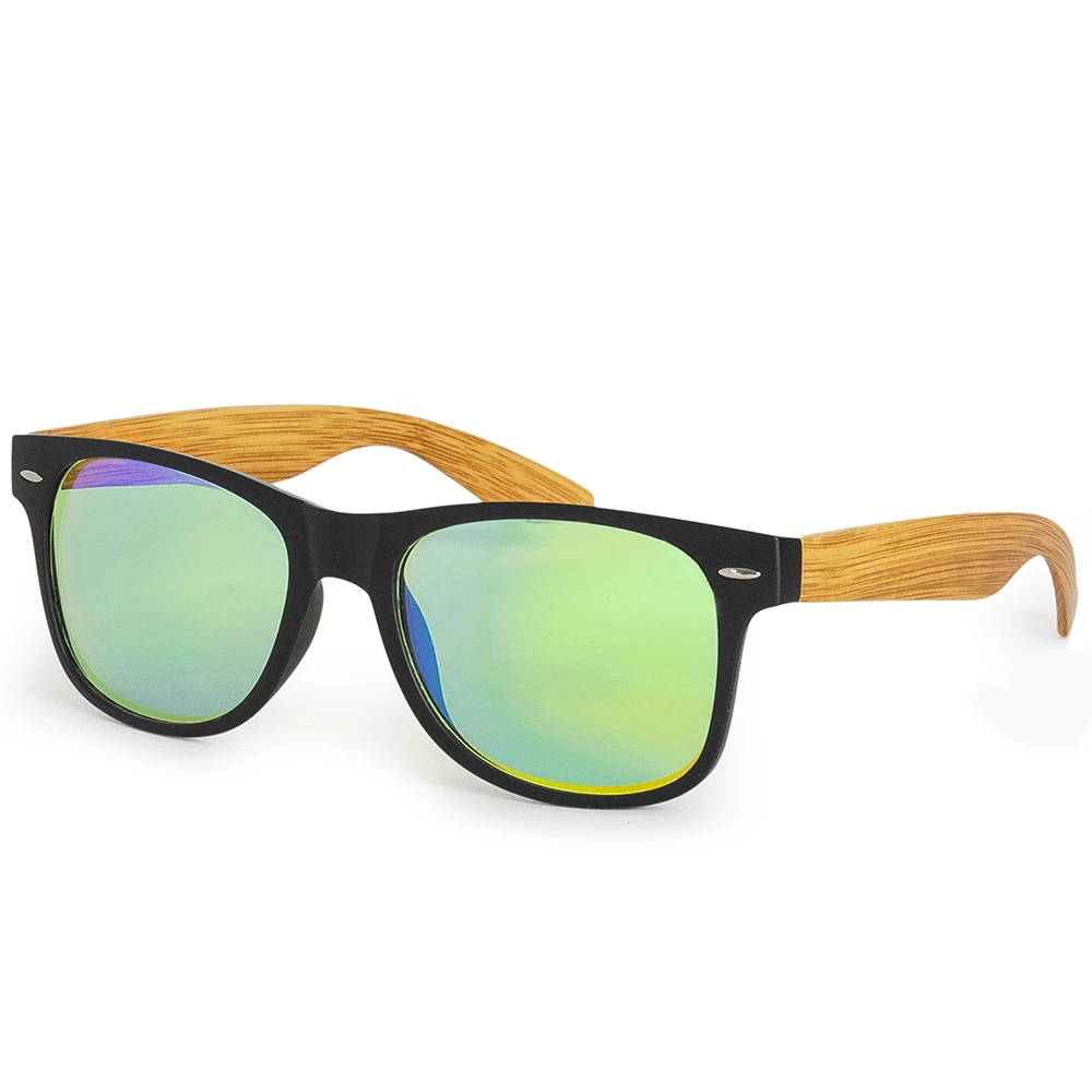 Beach  With Wooden Arms And UV Protection - 綠色 - 查看 1