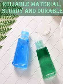 Empty Bottles With Flip Cap Travel Size Containers Empty Plastic Bottles 1oz30ml , Lotions, Creams, Shampoo And Toiletries, Hand Sanitizer Bottles Dis - White - View 3
