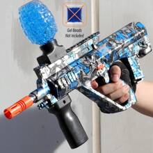 Máy bắn bi gel điện có thể sạc lại AUG - Đồ chơi ngoài trời tự động cho các hoạt động nhóm - Món quà hoàn hảo cho sinh nhật, lễ Phục sinh, Giáng sinh, Halloween và Lễ Tạ ơn (Không bao gồm đạn) - Nhiều màu - Xem 3
