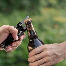 RUSH DEER Multi-Tool 18-In-1 Essential Survival Tools And Multitools Plier- Gift For Men-Versatile Camping Tool Kit-Ultimate Versatile Toolkit For DIY, Outdoor - 黑色 - 查看 10