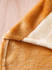 1 件毛绒羊毛 3D 刺绣圣诞驯鹿造型宠物夹克，适合猫狗的新奇服装