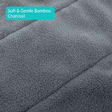 1Pc Black Sanitary Pads Light Flow Menstrual Pads Charcoal Bamboo Washable Cloth Menstrual Pads Mama Cloth Reusable Sanitary Pads Daytime