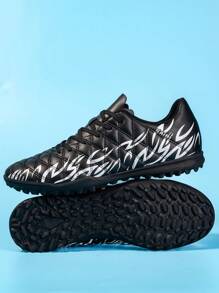 Herren Fußballschuhe, Kunstrasen Stollenschuhe, professionelle flach geschnittene atmungsaktive Sportschuhe für Rasen Fußball, Outdoor/Indoor professionelle Fußballtrainingsschuhe