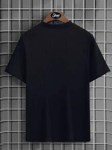 MASTER KAME SYMBOL T-Shirt Men's Personalized 100% Cotton T-Shirt Shirt Blouse Men's Anime Animation Drawing - màu đen - Xem 2