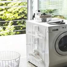 1pc Magnetic Hanger Organizer,Hanger Storage Rack For Washing Machine,Hanger Stacker For Closet Laundry Room,Clothes Hanger Storage For Adult Or Child Clothes Hangers Room Decor Home Decor Fall Decor Bedroom Decor  Halloween Decor,Room Decor,Christmas Decorations, Halloween, Halloween Decorations,Christmas, Halloween Decor,Christmas Decor,Fall Decor,Christmas Decor,Storage,Organizer - Multicolor - View 3