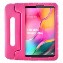 Compatible With Samsung Galaxy Tab A 10.1 Inch 2019(T510/T515) Tablet Case Shockproof Tablet Case Handle Stand Shockproof EVA Bumper Cover - Rose Red - View 1