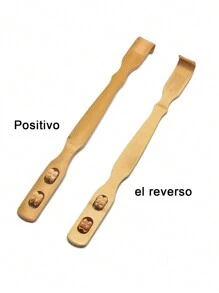 Herramienta portátil para rascar y masajear la espalda,Manitas Rascadores Bambú Masaje Espalda Mano Larga 1Pza,herramienta adecuada para adultos, ancianos, mascotas, regalo - Multicolor - Ver 5