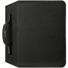 Disc Carry Case 400 CD Holder Case Bag CD Storage Wallet Protector CD DVD Bag Large Storage CD DVD Folders Sleeves Carry Case(Black) - 400PCS - View 2