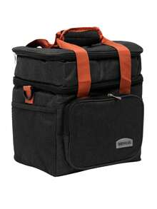 Thermal Crossbody Bag Shoulder Strap Gym Work - Hitam - View 3