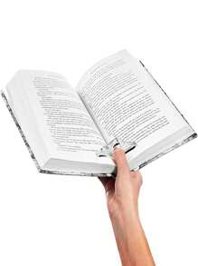 1 件透明亚克力拇指书签方便小创意书本扩展器，学校用品，返校