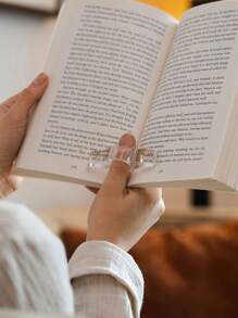 1 件透明亚克力拇指书签方便小创意书本扩展器，学校用品，返校