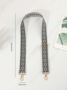 刺绣彩色替换肩带、单肩斜挎包配件钥匙扣饰物女士礼物 - 彩色 - 查看 9