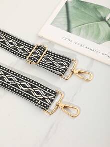 刺绣彩色替换肩带、单肩斜挎包配件钥匙扣饰物女士礼物 - 彩色 - 查看 7