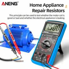 ANENG DT9205A-12 1999 Đếm Đồng hồ vạn năng kỹ thuật số Máy kiểm tra điện áp dòng điện AC Đồng hồ kiểm tra điện Đồng hồ vạn năng tương tự chuyên nghiệp - Nhiều màu - Xem 9