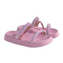 Women's Molekinha Papete Sandal - Hồng - Xem 1