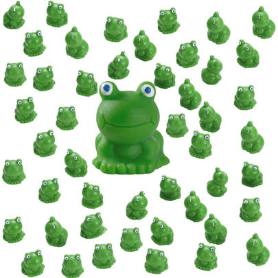 10/50/100 Stücke winzige Frosch Mini Harz Frösche, Miniatur Plastik grüne Frosch Figuren für Basteln, Garten Dekoration, Heim Dekorationen