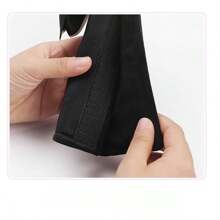 2pcs Car Seat Belt Cover Polyester Universal Soft Comfortable Shoulder Protection Slip-Resistant Durable - Black - View 5