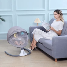 Electric Hammock, Portable Swing, Indoor Hammock With Remote Control, 3-Point Harness, 12 Lullabies And Bluetooth Function - View 9