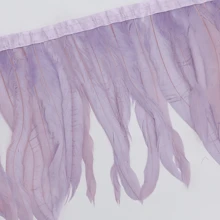 1m Borlas de plumas de gallo de colores Adorno de artesanía Adornos para manualidades DIY, decoración de fiesta festiva