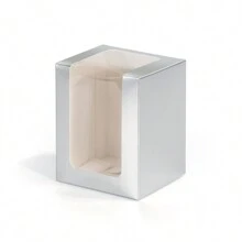 20 chiếc, 8x8x10cm, Hộp quà giấy có cửa sổ, Bao bì kẹo và bánh quy, Thích hợp đựng ly, Đế nến, Quà tặng tiệc cưới/tiệc cô dâu, 9oz - 8x8x10cm-20 chiếc - Xem 14