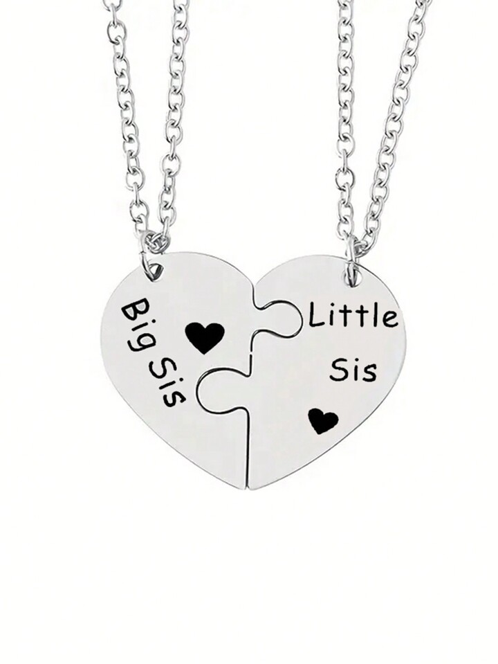 ☆nff☆ heart union keyringsilver 4602755 Guess Necklace / Collier UBN11227 Heart Pendant with Pink