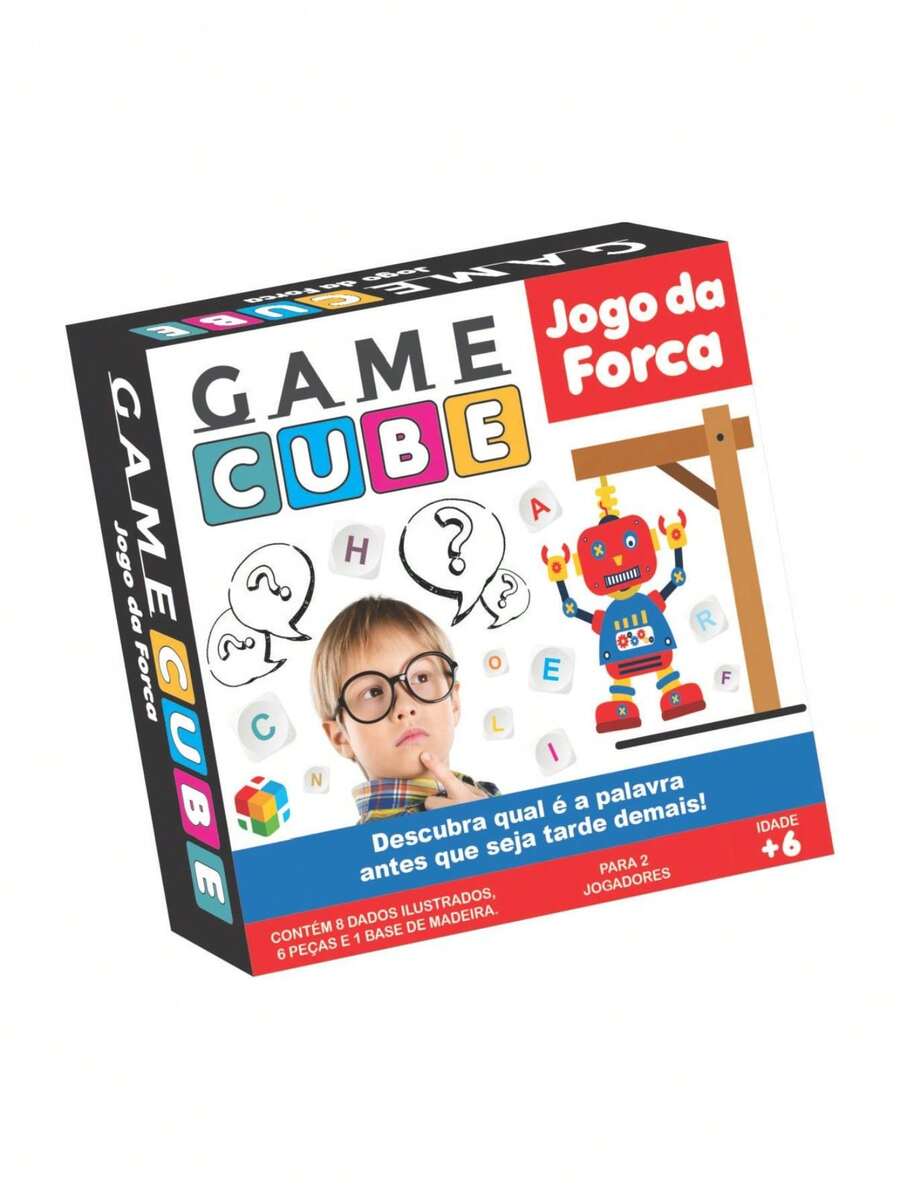 Hangman Game Words Gift Kids Educational - Yellow - View 1