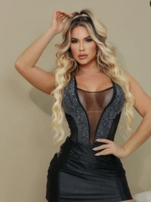 Tuli Bodysuit - màu đen - Xem 4
