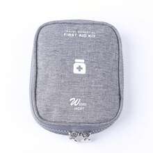 Bag Only 1pc Travel Portable Hand-Held First Aid Kit, Medicine Bag, Miscellaneous Items Sorting And Storage Bag, Home Outdoor Household, Car Mounted