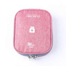 Bag Only 1pc Travel Portable Hand-Held First Aid Kit, Medicine Bag, Miscellaneous Items Sorting And Storage Bag, Home Outdoor Household, Car Mounted