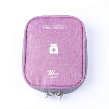 Bag Only 1pc Travel Portable Hand-Held First Aid Kit, Medicine Bag, Miscellaneous Items Sorting And Storage Bag, Home Outdoor Household, Car Mounted