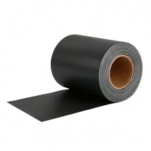 Froadp Anthracite PVC Privacy Screen Strips With Clips, Protective Film For Fence, Opaque Roll, Protection For Double-Wire Fence, Privacy Screen And Windbreak For Garden Fence And Balcony - 深灰色 - View 4