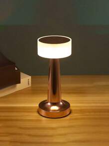 1 件现代 USB 杠铃灯：抛光金属，可调节灯光，触摸控制，适用于家庭装饰客厅卧室办公室酒吧餐厅游戏室等 - 送给朋友、生日或圣诞节的完美礼物 - 彩色 - 查看 13