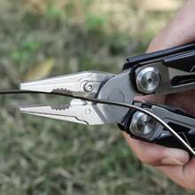 RUSH DEER Multi-Tool 18-In-1 Essential Survival Tools And Multitools Plier- Gift For Men-Versatile Camping Tool Kit-Ultimate Versatile Toolkit For DIY, Outdoor - 黑色 - 查看 9