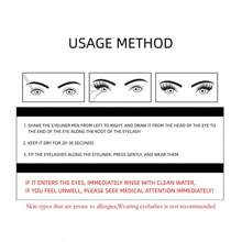 1 Peça Cílios Magnéticos 5D-4 [Estilo Grosso], Naturais e Alongadores, Uso Conveniente, Opções de Vários Comprimentos, Adequado para Uso Diário, Trabalho, Estudo, Viagem, Festa, etc. Kit de Cachos de Cílios, Cílios, Cílios Postiços