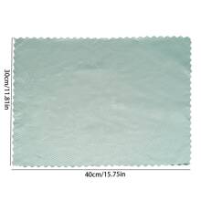 5/10/20 piezas Paños de microfibra para limpiar cristales, sin pelusas, para ventanas, coche, cocina, espejos, sin dejar rastro, reutilizables, con diseño de escamas de pez (color aleatorio), para cocina, baño, hogar, artículos del hogar - Multicolor - Ver 17