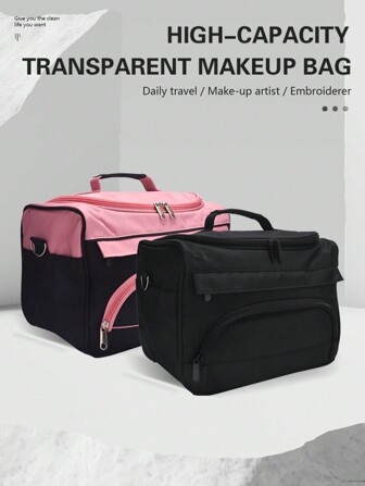 Multifunctional Hairdressing Tool Storage Case - Portable And Convenient Travel Bag For Hair Styling Tools - Salon Makeup Beauty Cosmetics Storage Bag Makeup Bag Storage Makeup Organizer Makeup Case Makeup Travel Toiletry Organizer Essentials Gifts Storage Zipper Accessories Nail Bags, Makeup Bag, Storage, Makeup Organizer, Toiletry Bag, Desk Organiser, Make Up Bag, Large Makeup Bag, Christmas Gifts, Pouch, Clutch / Small Handbag, Makeup Organizer, Pouch, Brush Holder, Mini Pouch, Large Capacity Pouch,Gifts For Women,Christmas Gifts,Gift Ideas For Women