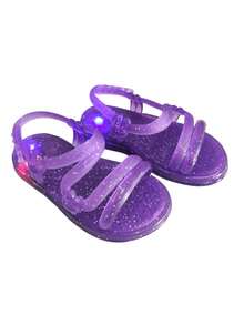 Moderninha Birken Sun Led Children's Sandal Launch 2024 Light And Comfortable Flashing Flashing UNMISSABLE OFFER - 紫色 - 查看 2