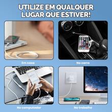 Kit 3 Charging Cables Compatible With IPhone - Choose Your Kit - 燈線 > USB - 查看 3