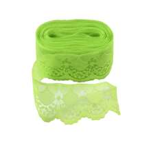 10M/Roll 4cm/1.57inch Colored Lace Trim Ribbon Fabric Handmade DIY Embroidery Sewing Clothing Valentine's Day Gift Packaging Party Home Christmas Decoration
