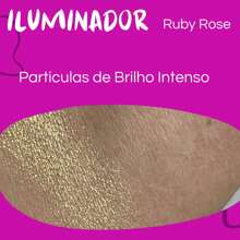 Ruby Rose Rose Gold Creamy Compact Highlighter For Face And Body With Intense Shine Particles. - Golden HL50 - View 3
