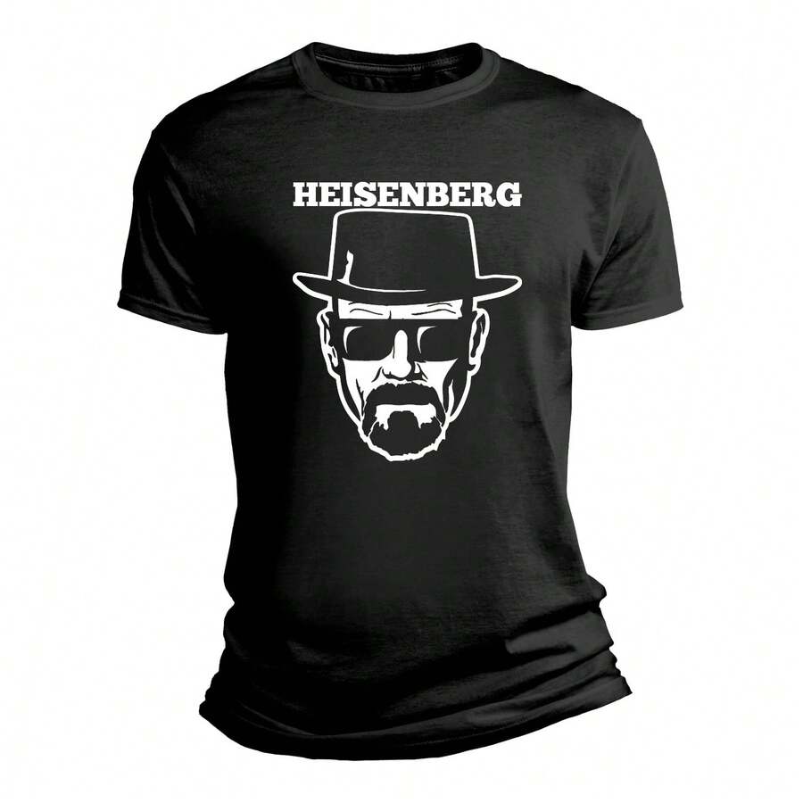 Walter White Heisenberg T-Shirt - Black - View 1