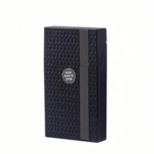 Exquisite Cigarette Box With Unique Texture: Can Hold 20 Thick Cigarettes, Resistant To Pressure And Moisture, Equipped With Inner Locking Switch And Spring Cover, Suitable For Both Men And Women ,Smoking Accessories, Cigarette Storage - Multicolor - View 5