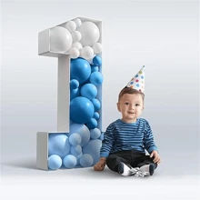 1 件马赛克装饰 - 数字 0-9 和 26 个字母，非常适合生日派对/新娘婚礼派对/万圣节派对蛋糕糖果盒、圣诞节 - 彩色 - 查看 12