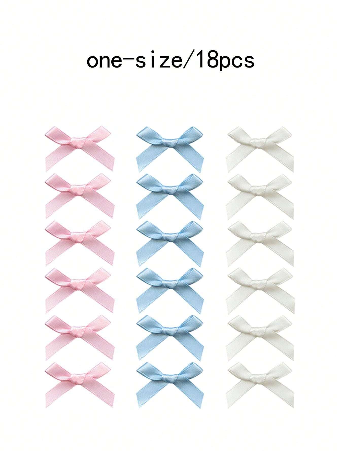 18/30pcs Mixed Color Hair Accessories Set For Women, Including Ribbons