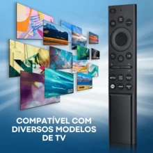 Kit 3 Uni Remote Control Compatible With Samsung TV Prime Globo Buttons - Choose Your Kit - 2 個控制套件 - 查看 6