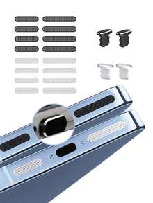 Compatible With Iphone Dust Plugs, Speakers, Dust Nets, Speaker Dust Stickers - Multicolor - View 1