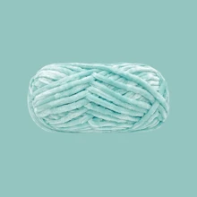 1pc/6pcs Chenille Yarn 6mm Thick Handmade DIY Crochet Velvet Chunky Wool Yarn For Knitting, Scarves, Hats, Plush Blankets - Multicolor - View 23