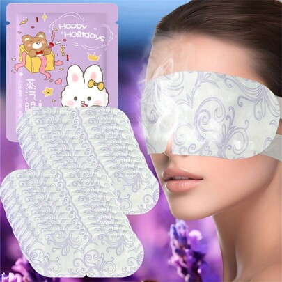 Lavender/Grapefruit/Rose Steam Eye Mask Relieve Eye Fatigue Improving Sleep Quality Self-Heating Sleep Masks For Eye Care, Disposable Warm Compress Eye Shades, Soothing, Eliminate Dark Circles Under The Eyes Constant Temperature Control, Ultra Long Time Hot Compress,School,Back To School,Travel,Travel Essentials,Home Essentials,Eye Mask,Sleep Mask