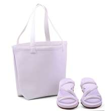 COMFORTABLE BIRKEN WOMEN'S SANDAL WITH BAG - trắng - Xem 2